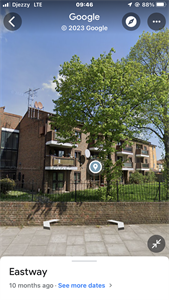 Front view of property