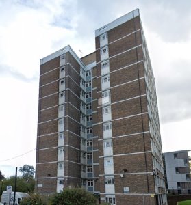 Front view of property