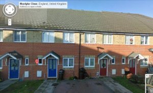Front view of property