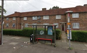 Front view of property