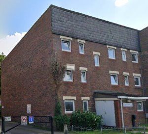 Front view of property