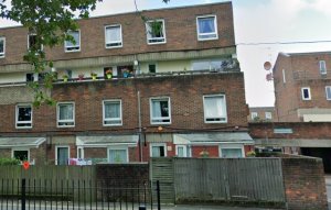 Front view of property