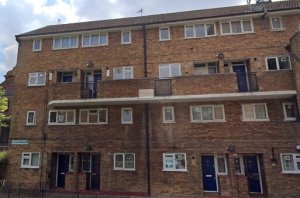 Front view of property