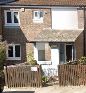 Front view of property