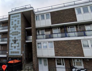 Front view of property