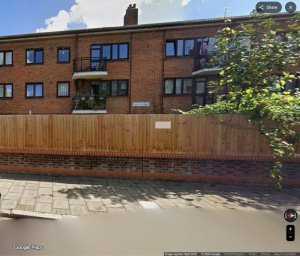 Garden/back view of property