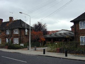 Front view of property
