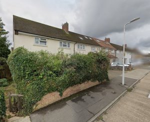 Front view of property